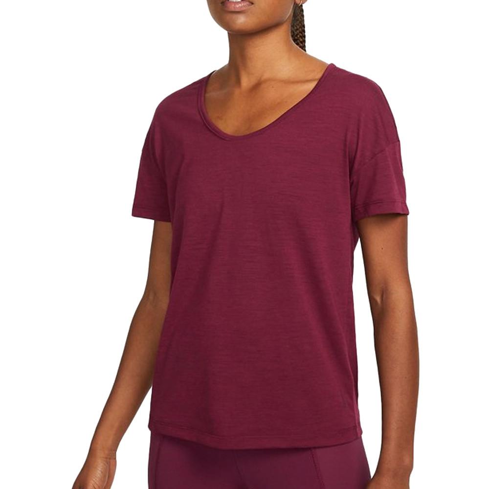 T-shirt Prune Femme Nike Lurex pas cher