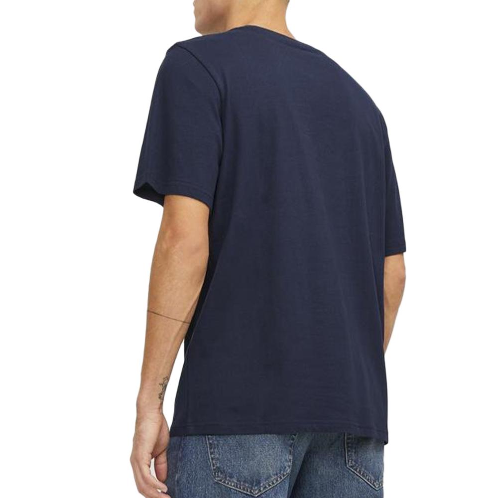 T-shirt Marine Homme Jack & Jones Heavens vue 2