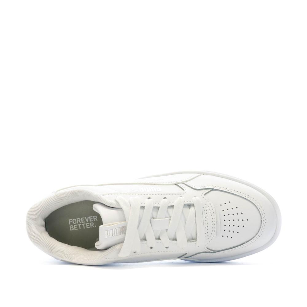 Baskets Blanches Femme Puma Karmen vue 4