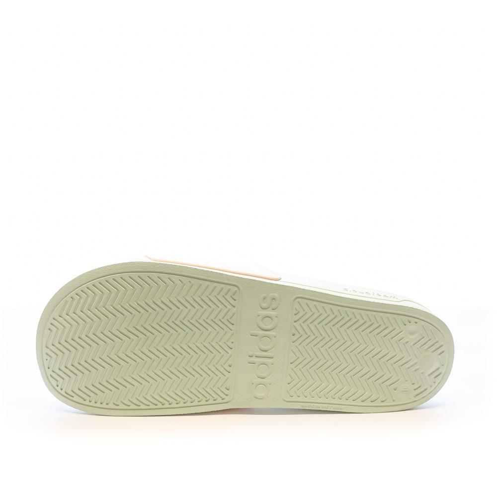 Claquettes Vert/Rose Femme Adidas Adilette Shower GZ9507 vue 2