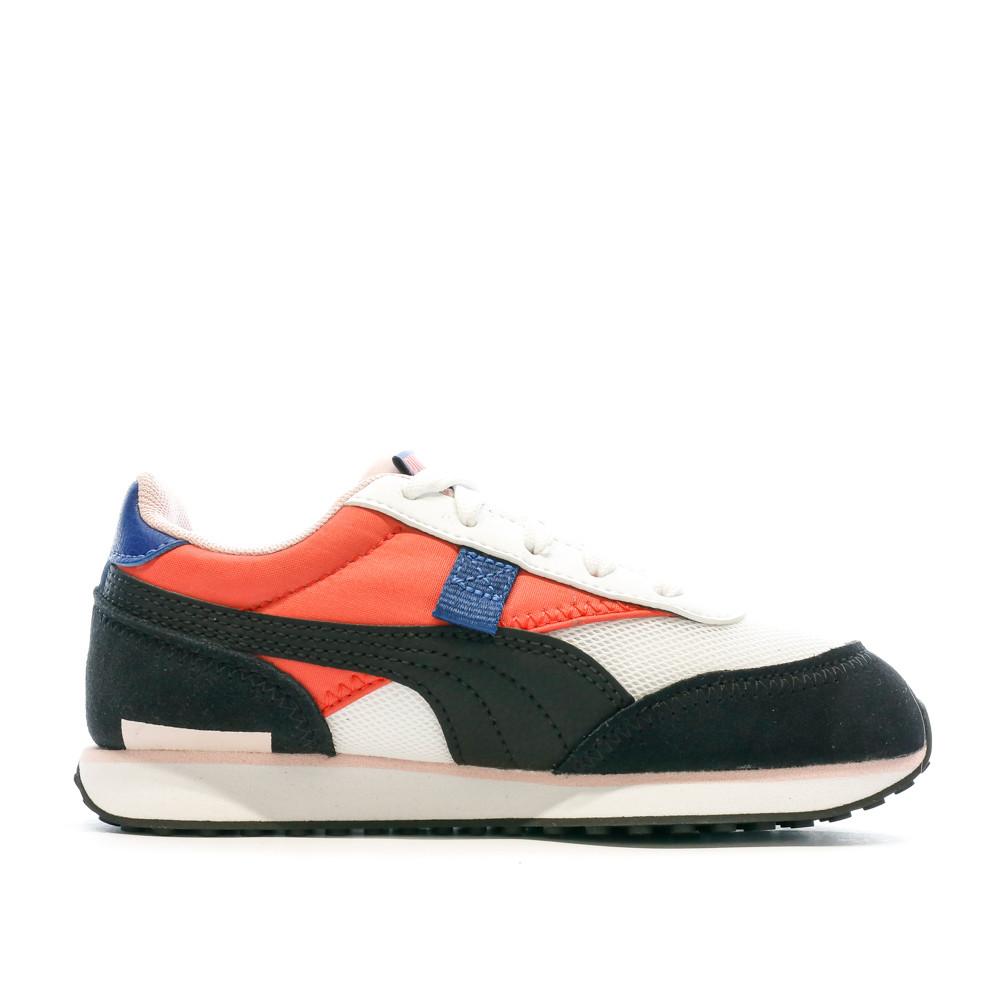 Baskets Noir/Rouge/Bleu Garçon Puma Rider Splash vue 2