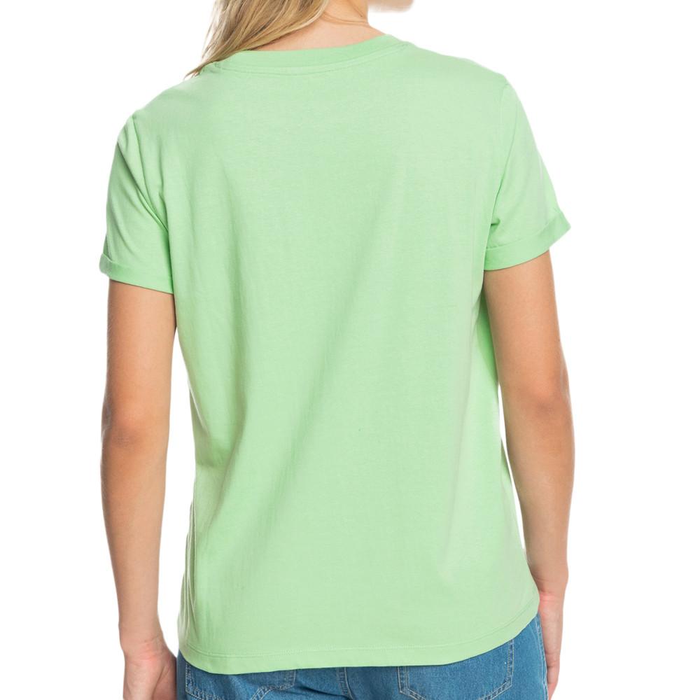 T-shirt Vert Femme Roxy Noon Ocean vue 2