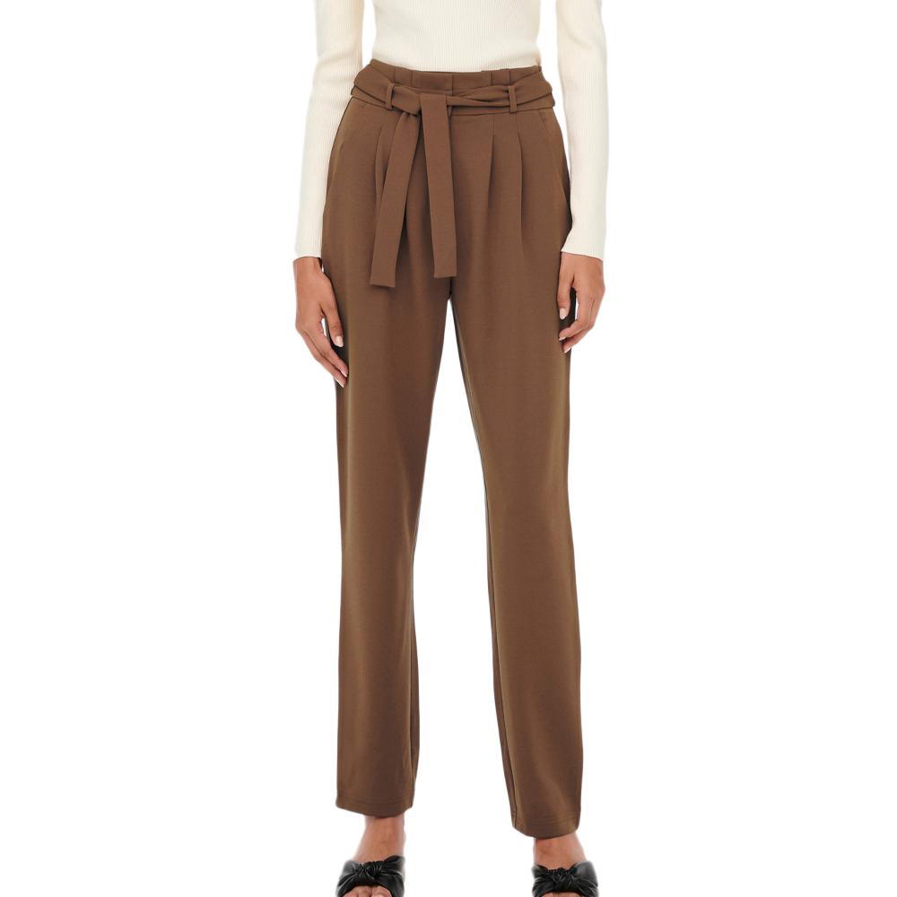 Pantalon Marron Femme JDY Tanja pas cher