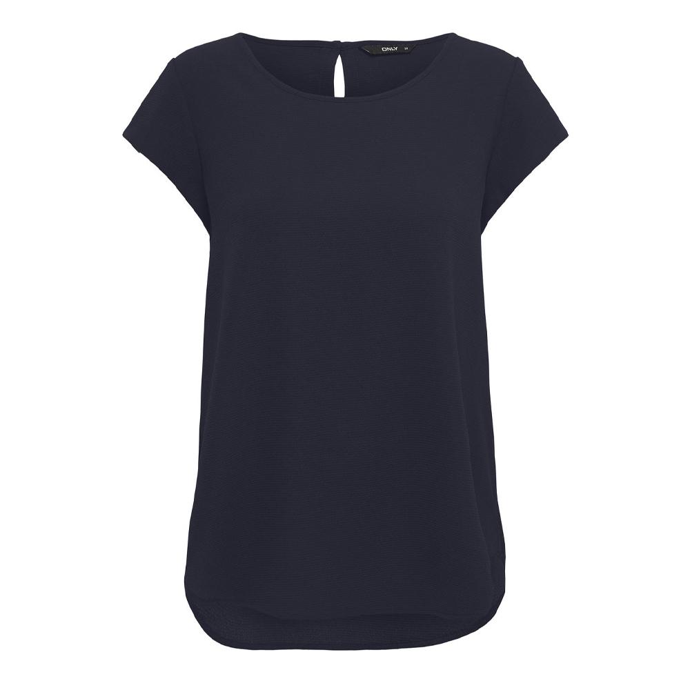 Blouse Marine Femme Only Nova pas cher