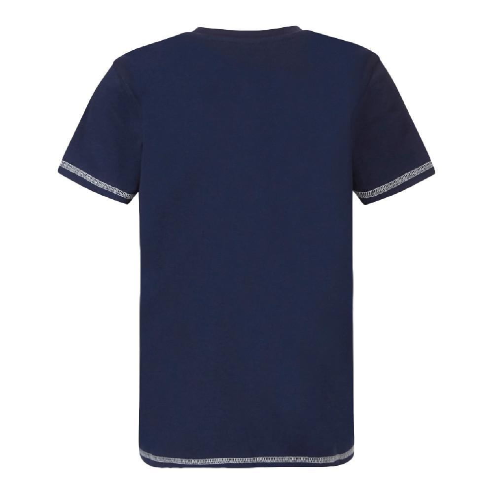 T-shirt Bleu Garçon Guess Los Angeles vue 2