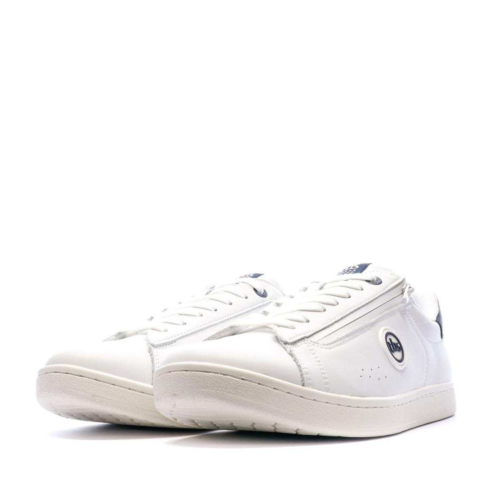 Baskets Blanc/Marine Homme TBS Lillian vue 6