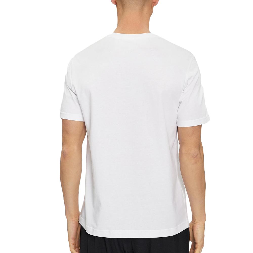 T-shirt Blanc Homme Calvin Klein 00GMS4K187 vue 2