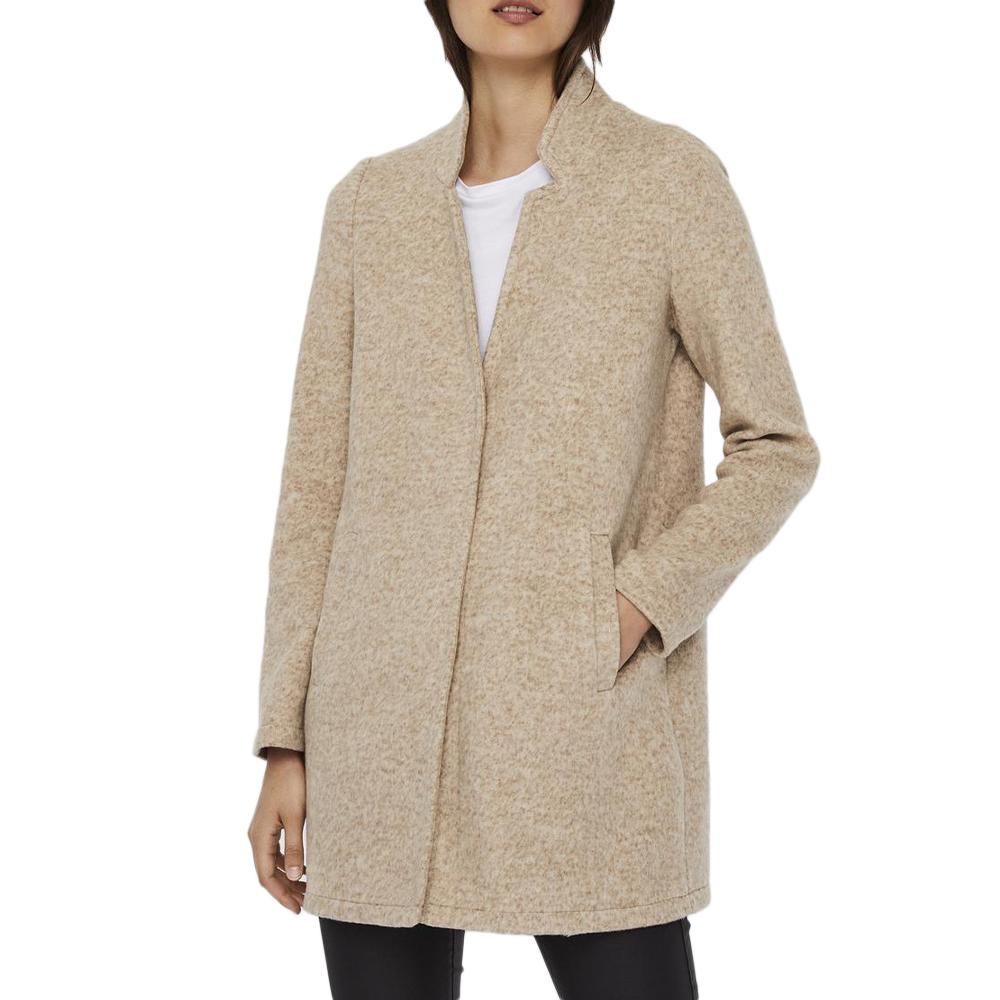 Manteau Beige Femme Vero Moda Brushedkatrine pas cher