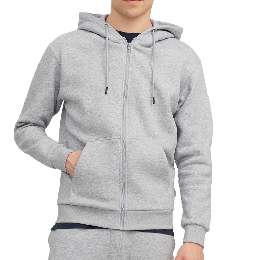 Sweat Zippé Gris Homme Jack & Jones Bradley pas cher