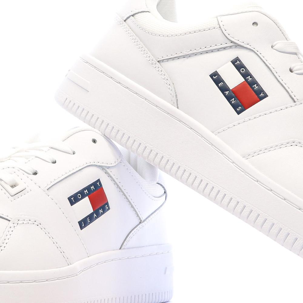 Baskets Blanches Homme Tommy Hilfiger Retro vue 7