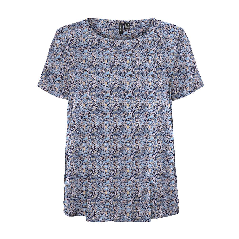 Blouse Bleu à Motifs Femme Vero Moda Easy pas cher