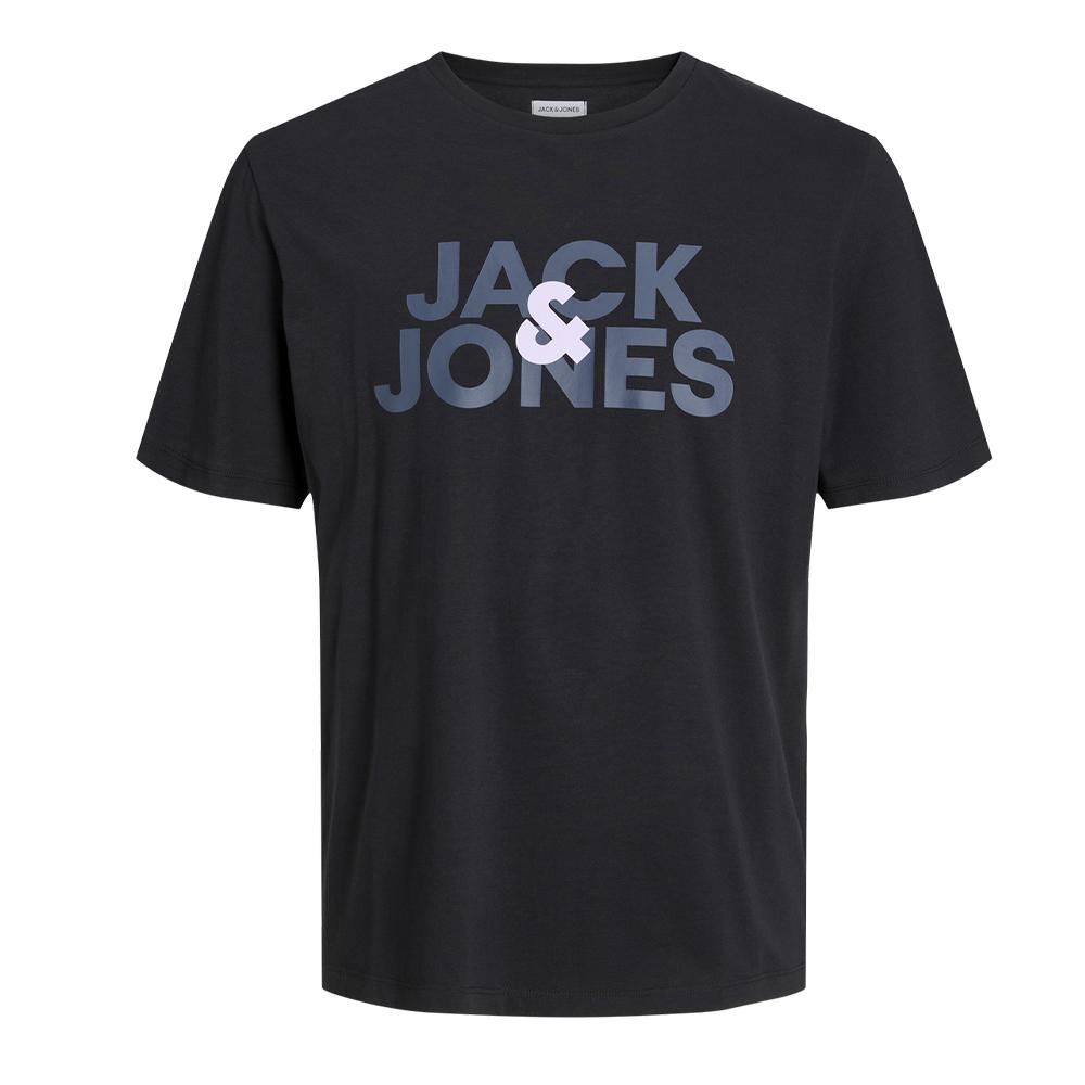 T-shirt Noir Garçon Jack & Jones Jacula pas cher