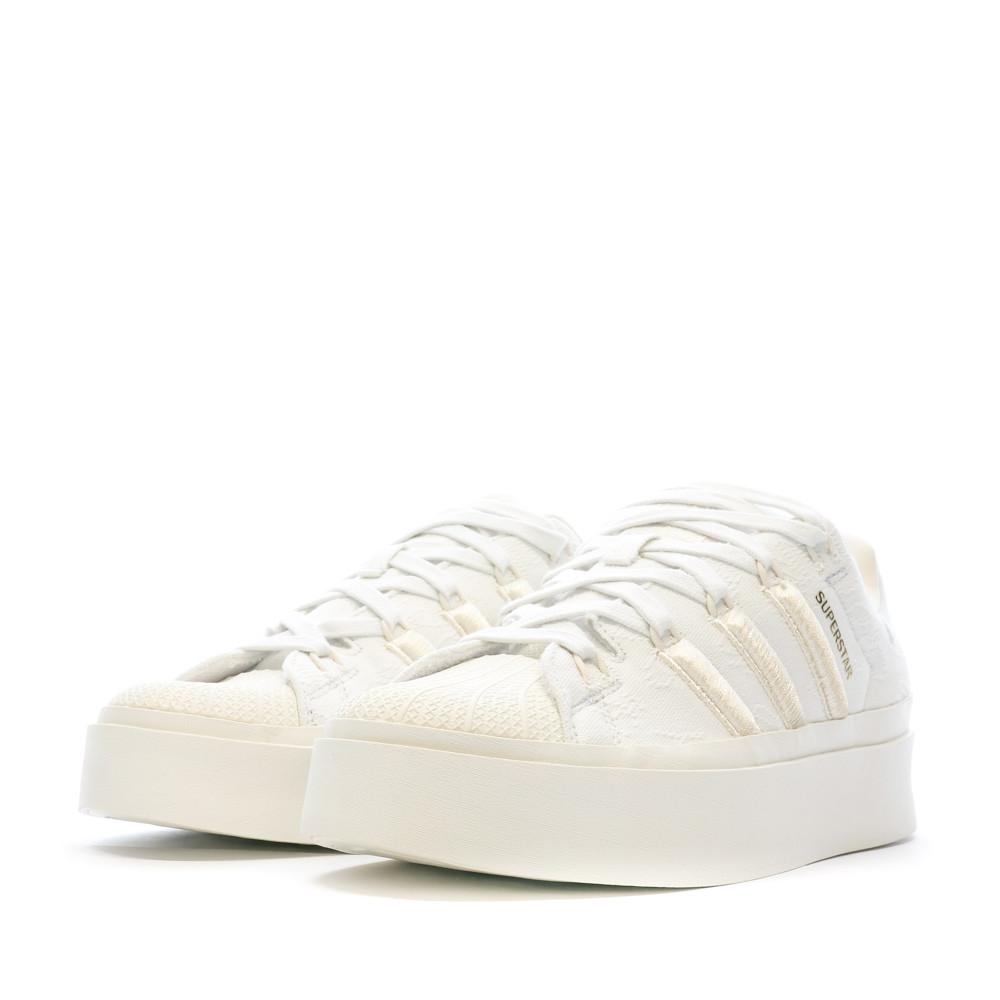 Baskets Blanches Femme Adidas Superstar Bonega Espace des marques