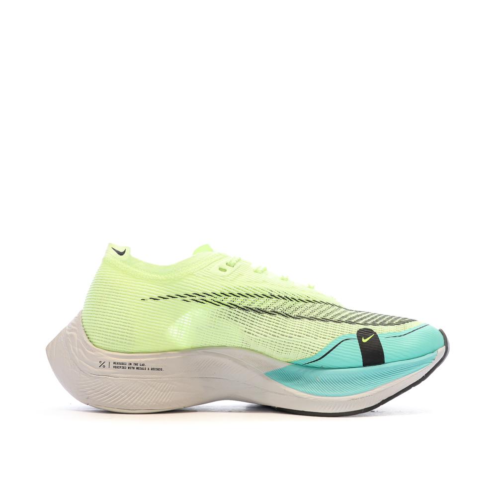 Chaussures de running Jaune Bleu Femme Nike Zoomx Vaporfly