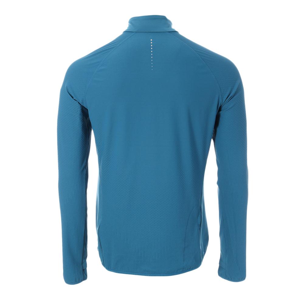 Pull Bleu Homme Odlo Zeroweight vue 2