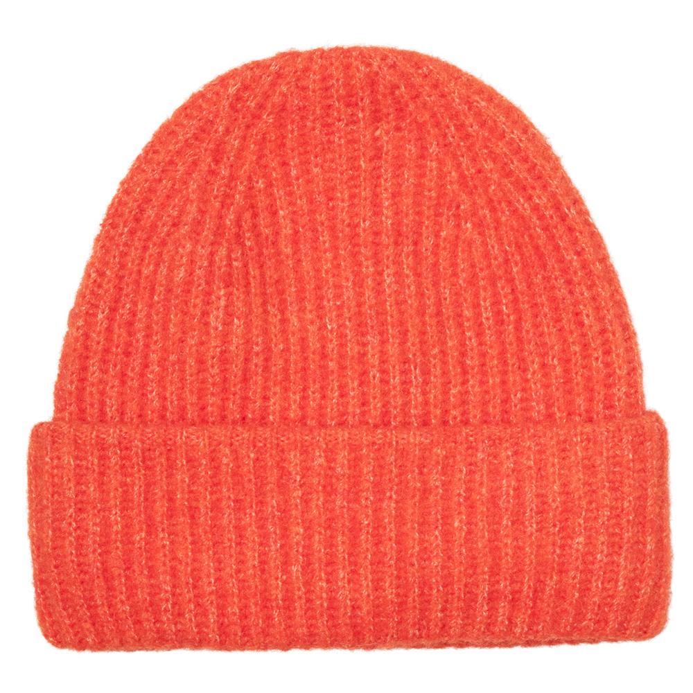 Bonnet Orange Femme VERO MODA Beanie VM pas cher