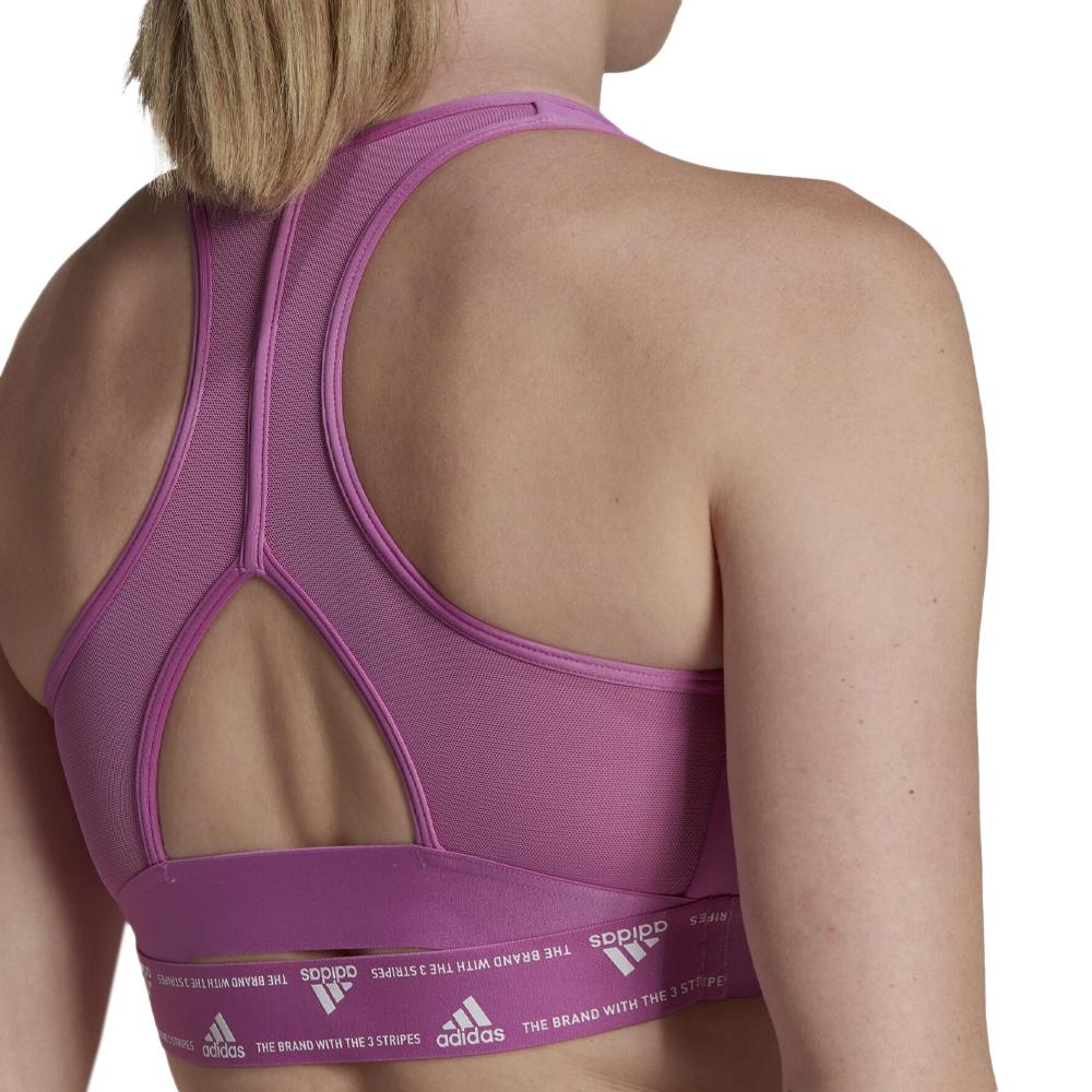 Brassière Rose Femme Adidas HM1094 vue 2