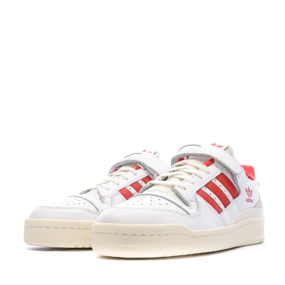 Baskets Blanche Mixte Adidas Forum 84 Low vue 6