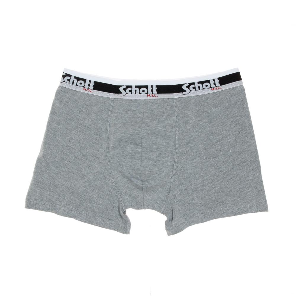 Boxer Gris Homme Schott Brooklyn pas cher