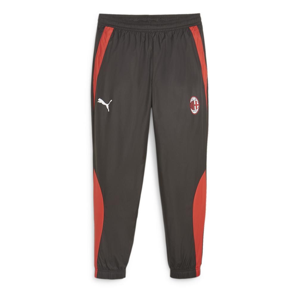 AC MILAN Jogging Noir/Rouge Homme Puma Prématch pas cher