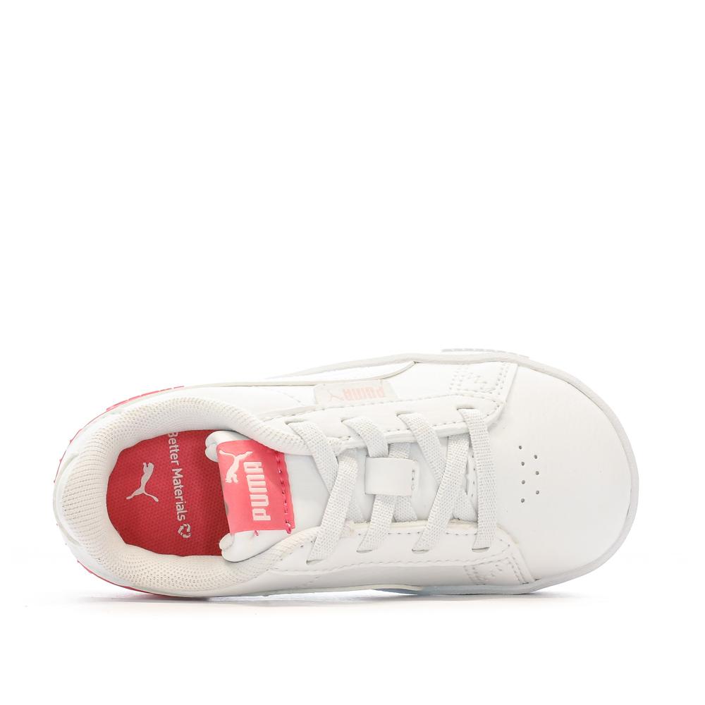 Baskets Blanches Fille Puma Inf Jada vue 4