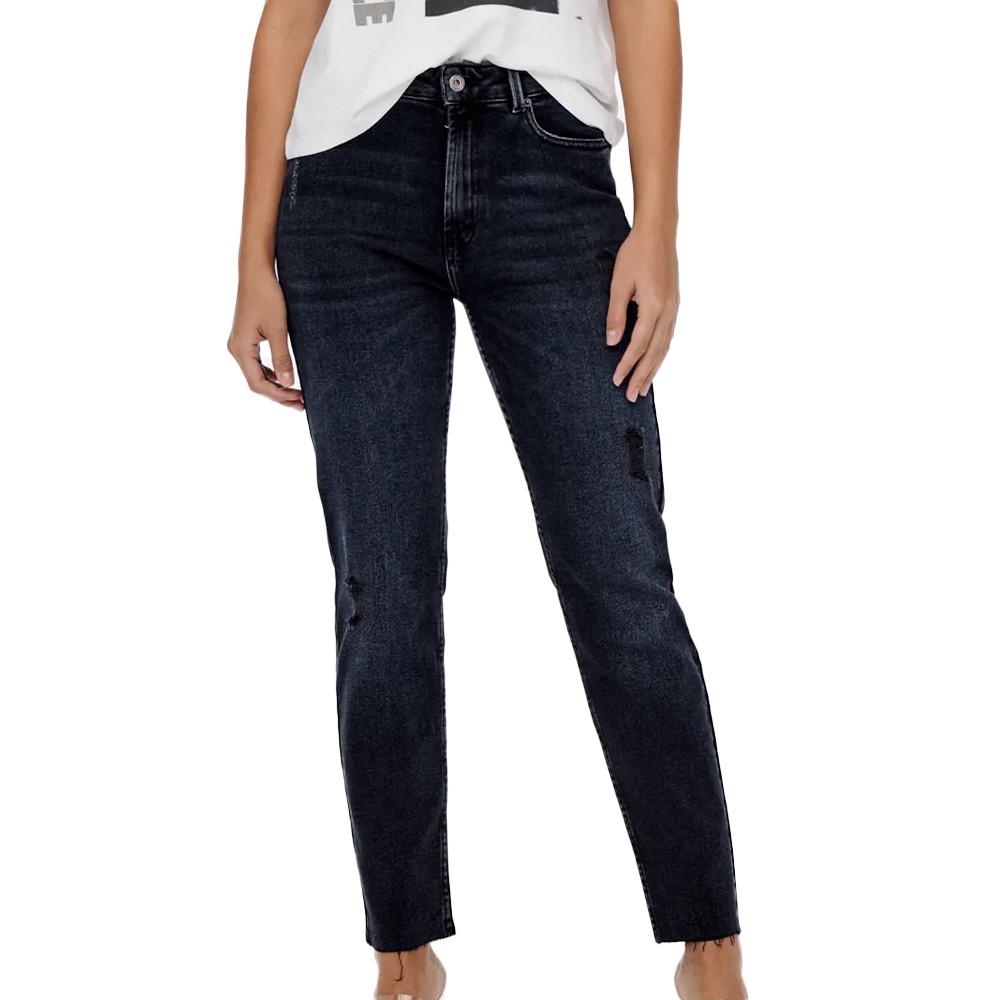 Jean Straight Bleu Brut Femme Only Emily