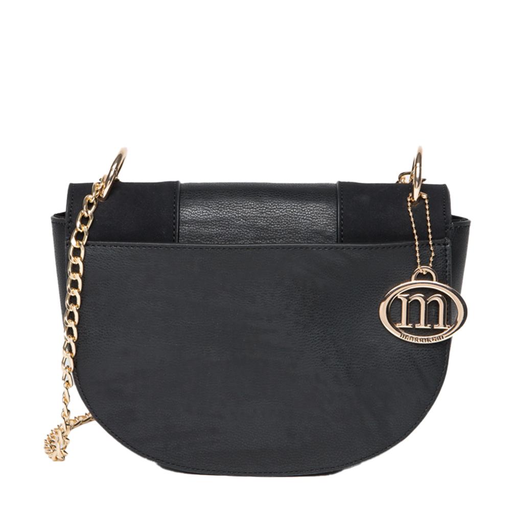 Sac bandoulière Noir Femme Manoukian Allan vue 2