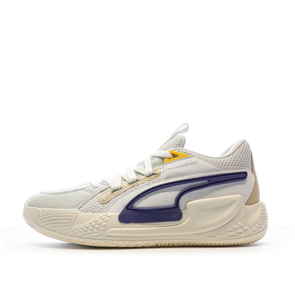 Chaussures de Basket Homme Blanc Puma Court Rider Espace des marques