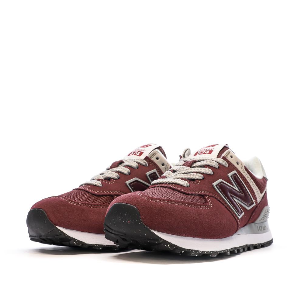 New balance 574 bordeaux femme best sale