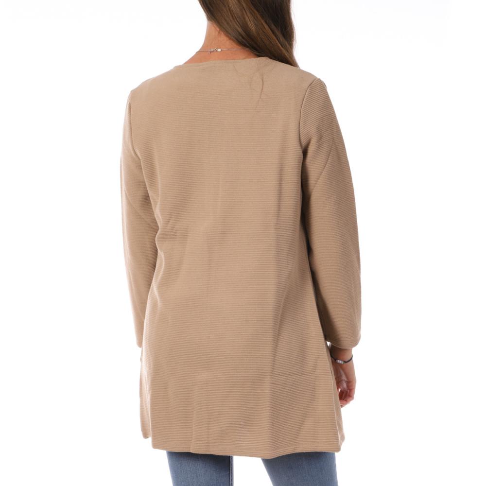 Cardigan Beige Femme Vero Moda 7/8 vue 2