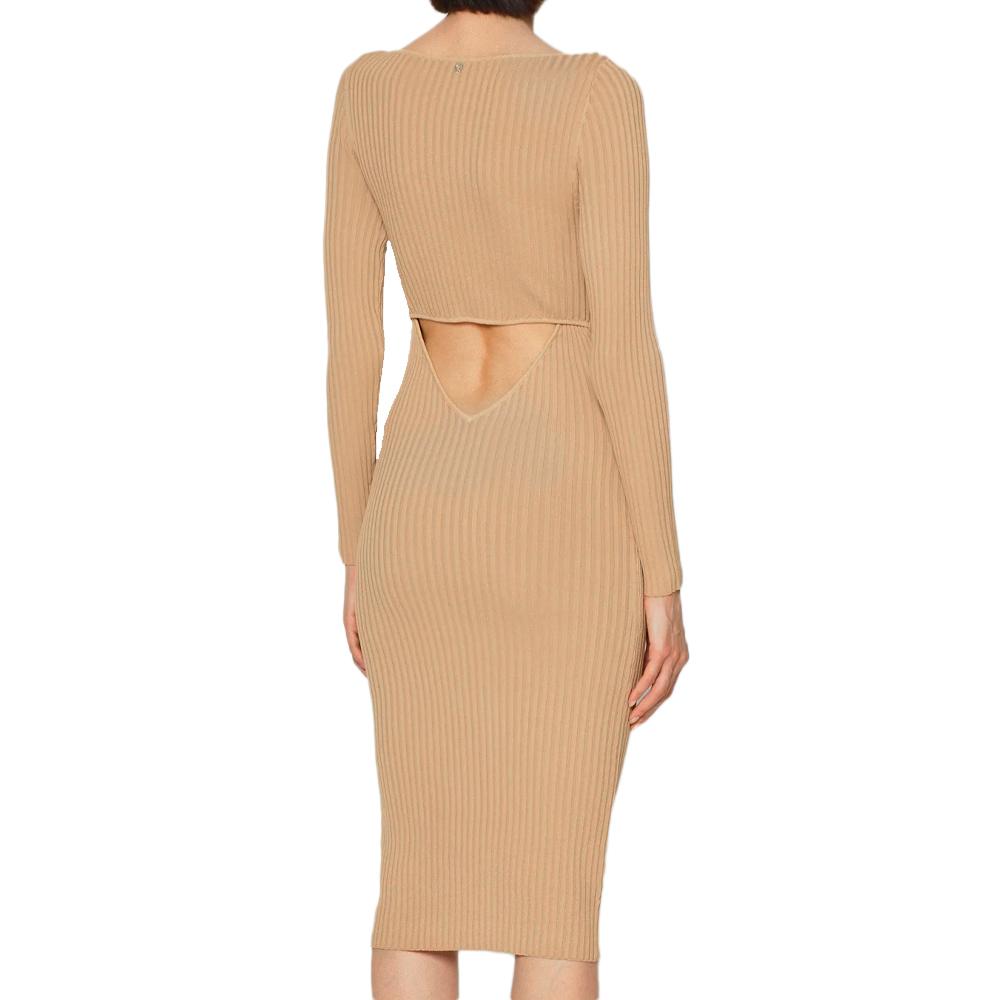 Robe Beige Femme Guess Adele vue 2