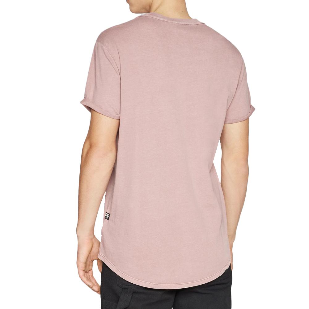 T-shirt Rose Homme G-Star Raw D16396 vue 2