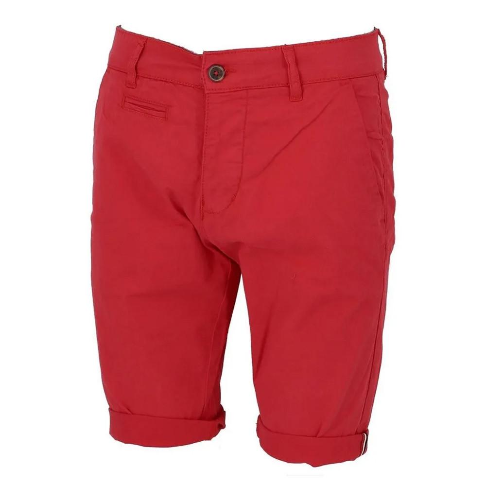 Short Chino Rouge Homme La Maison Blaggio Venili pas cher