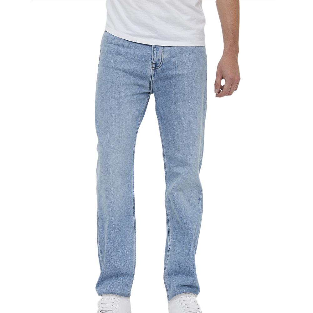 Jean Droit Bleu Homme Lee Cooper Olox pas cher