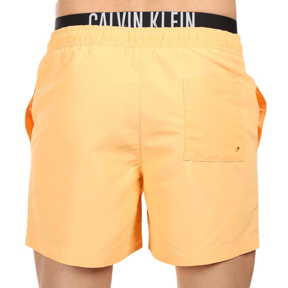 Short de bain Orange Homme Calvin Klein Medium Double vue 2