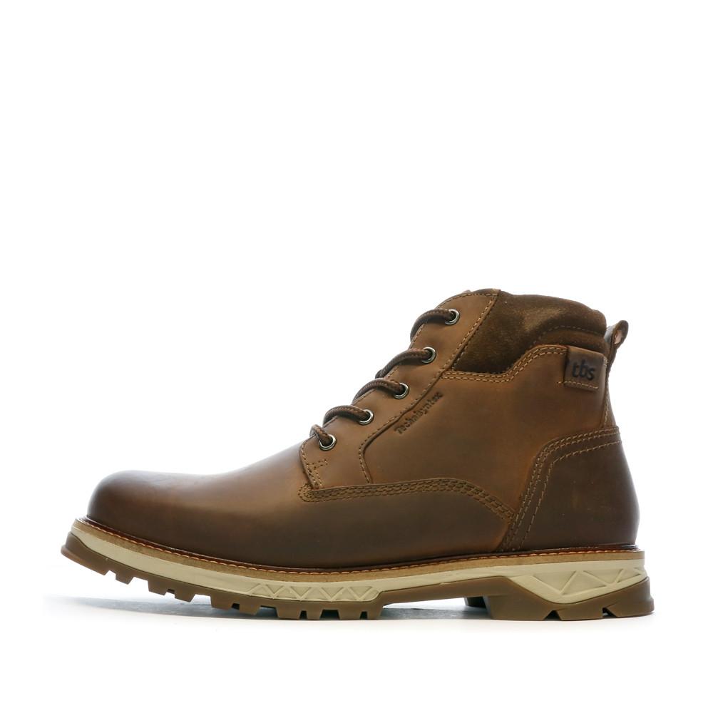 Boots Marron Homme TBS Morrelo pas cher