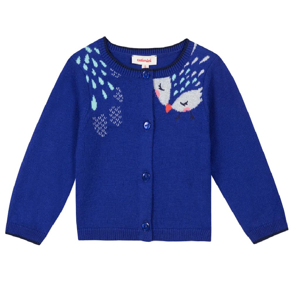 Gilet Bleu Roi Fille Catimini CR18013 pas cher