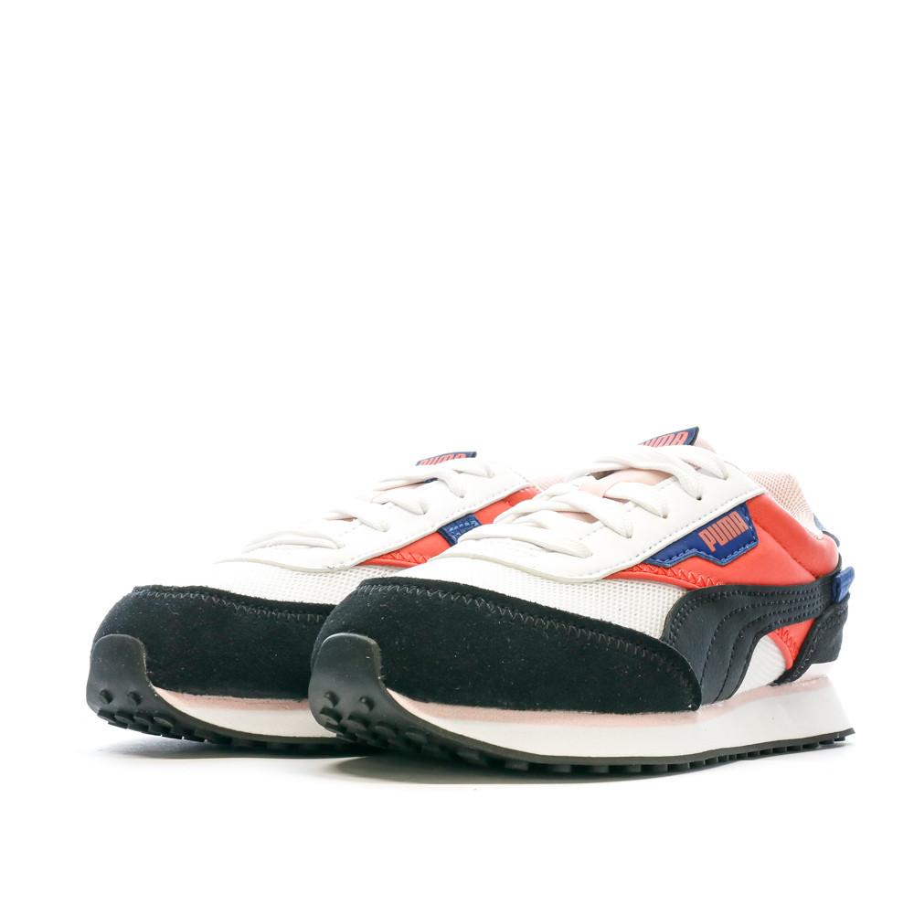 Baskets Noir/Rouge/Bleu Garçon Puma Rider Splash vue 6