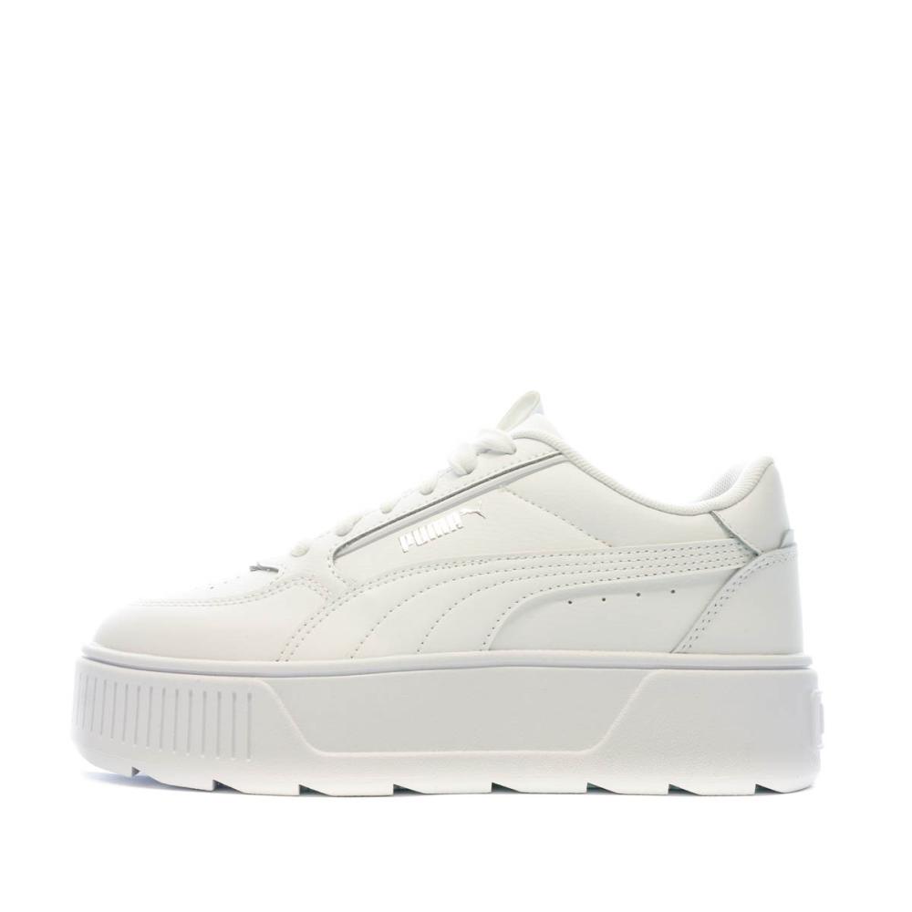 Baskets Blanches Femme Puma Karmen pas cher