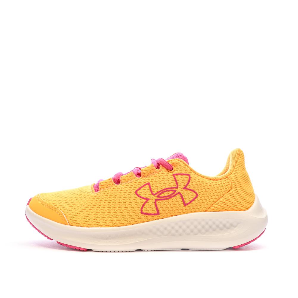 Chaussures de Running Orange Femme Under Armour Charged Pursuit 3 pas cher