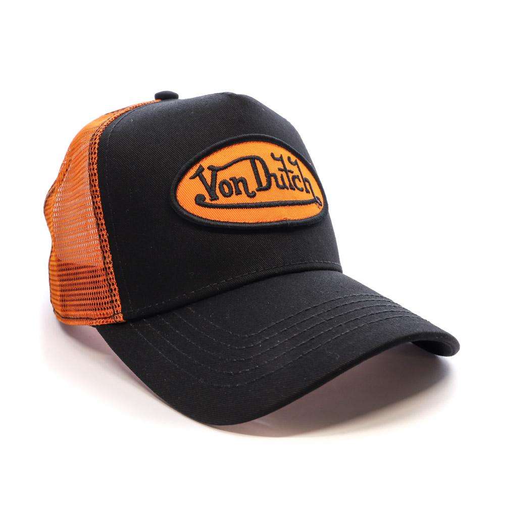 Casquette Noire/Orange Homme Von Dutch 925771 vue 2