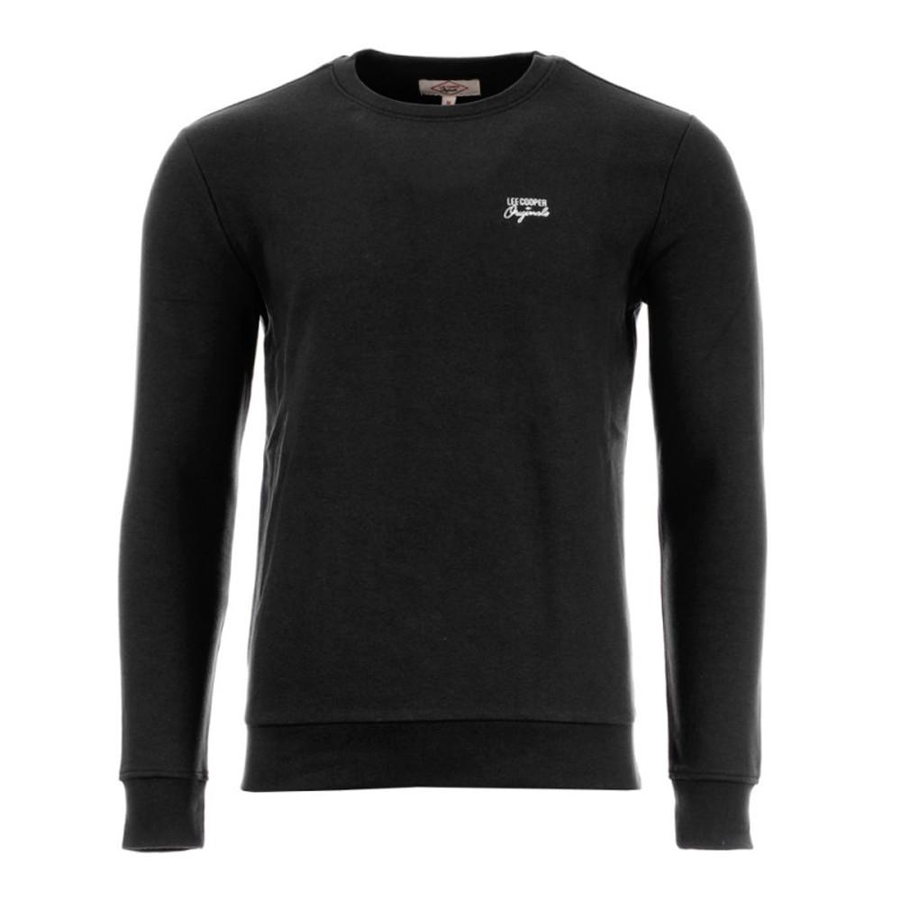 Sweat Noir Homme Lee Cooper Ondi pas cher