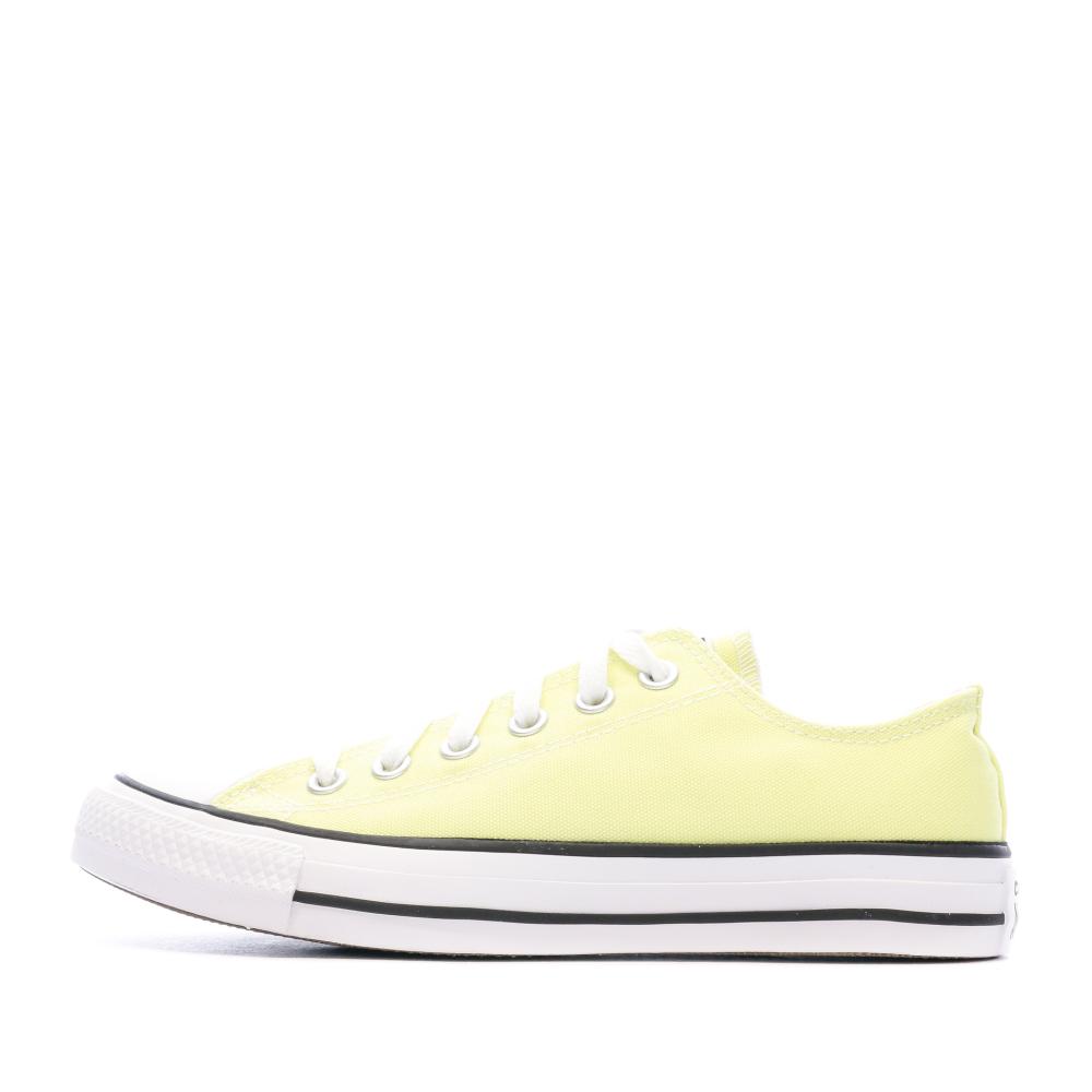 Converse jaune pale pas cher best sale