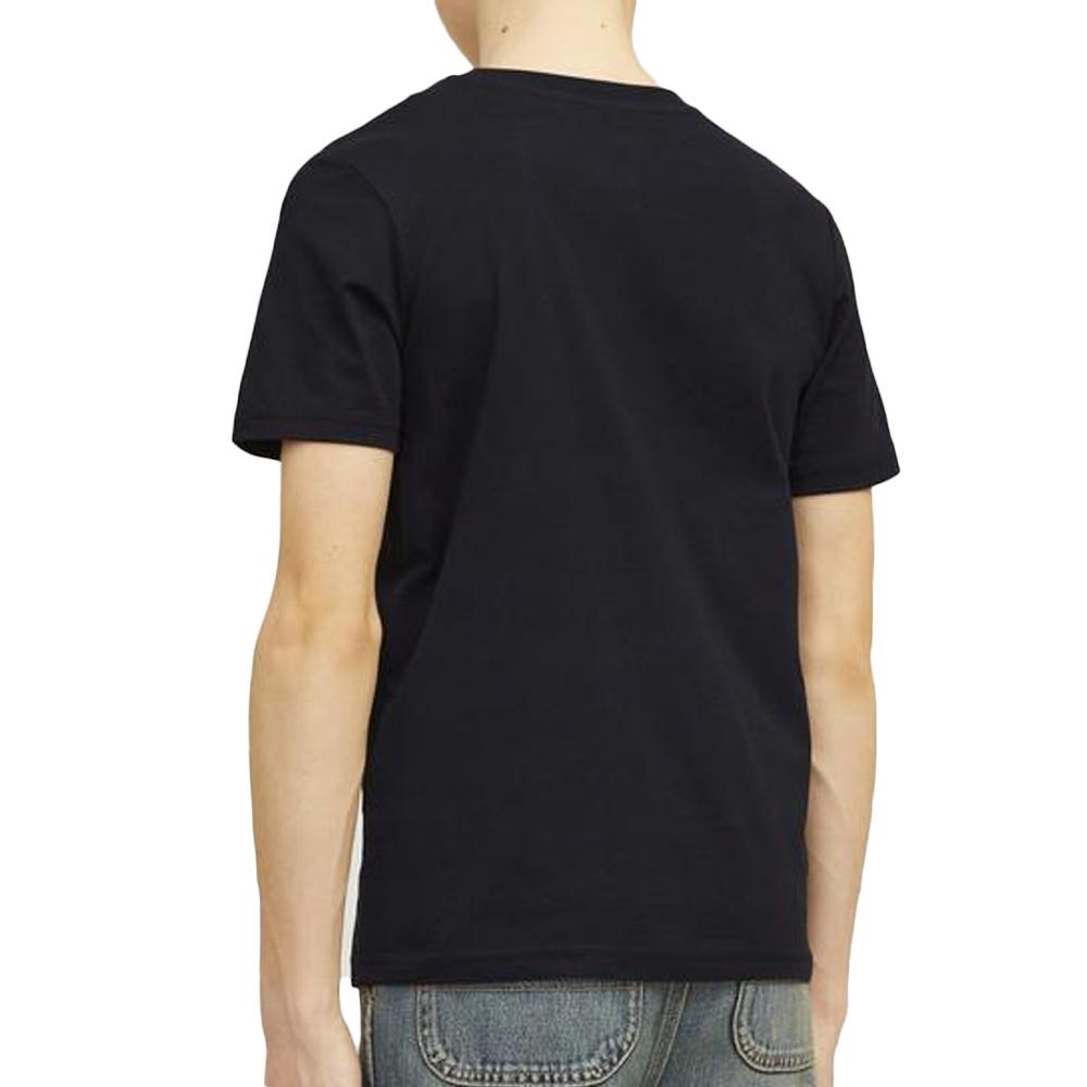 T-shirt Noir Garçon Jack & Jones Jorseven Skull vue 2