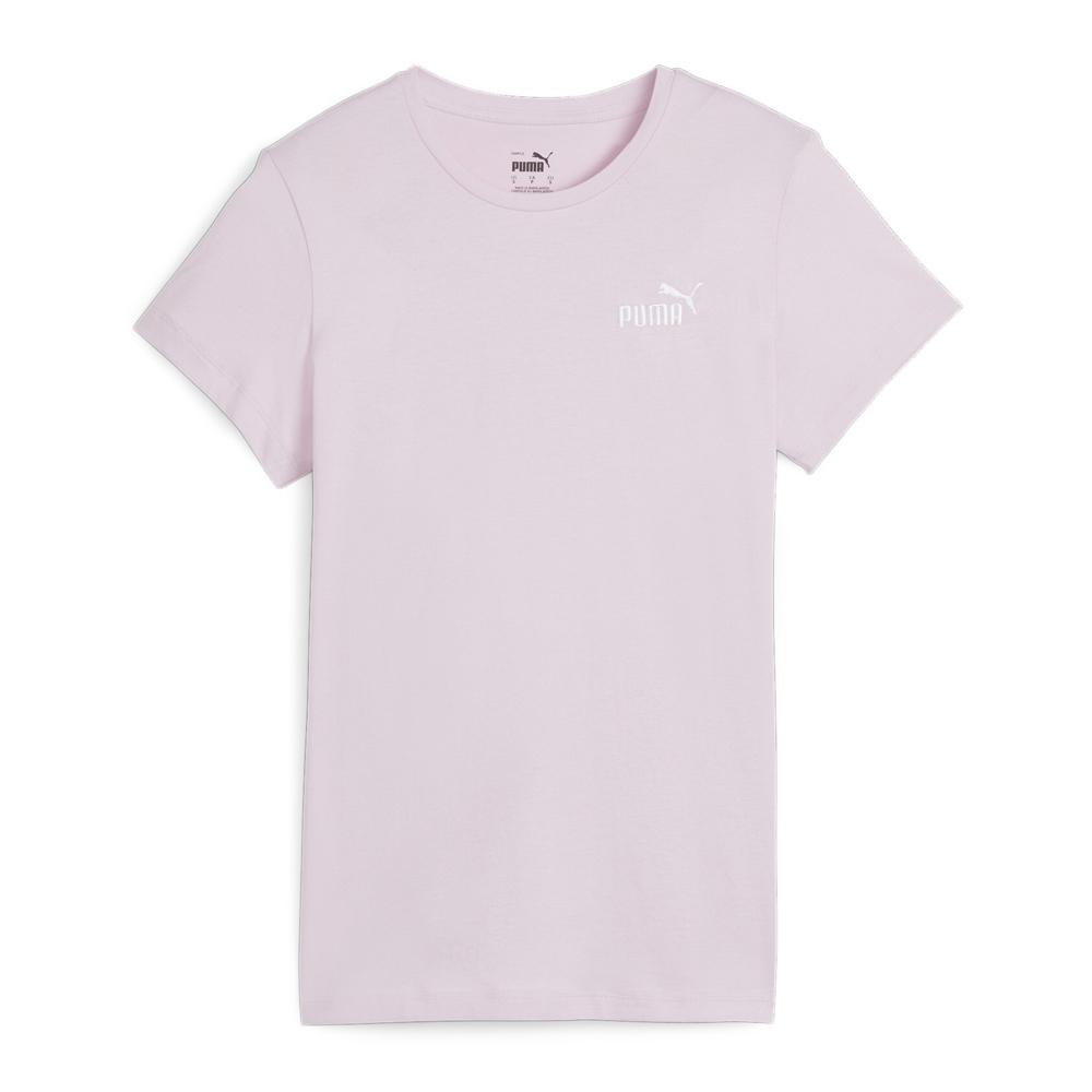 T-shirt Mauve Femme Puma Ess+ Embroid pas cher