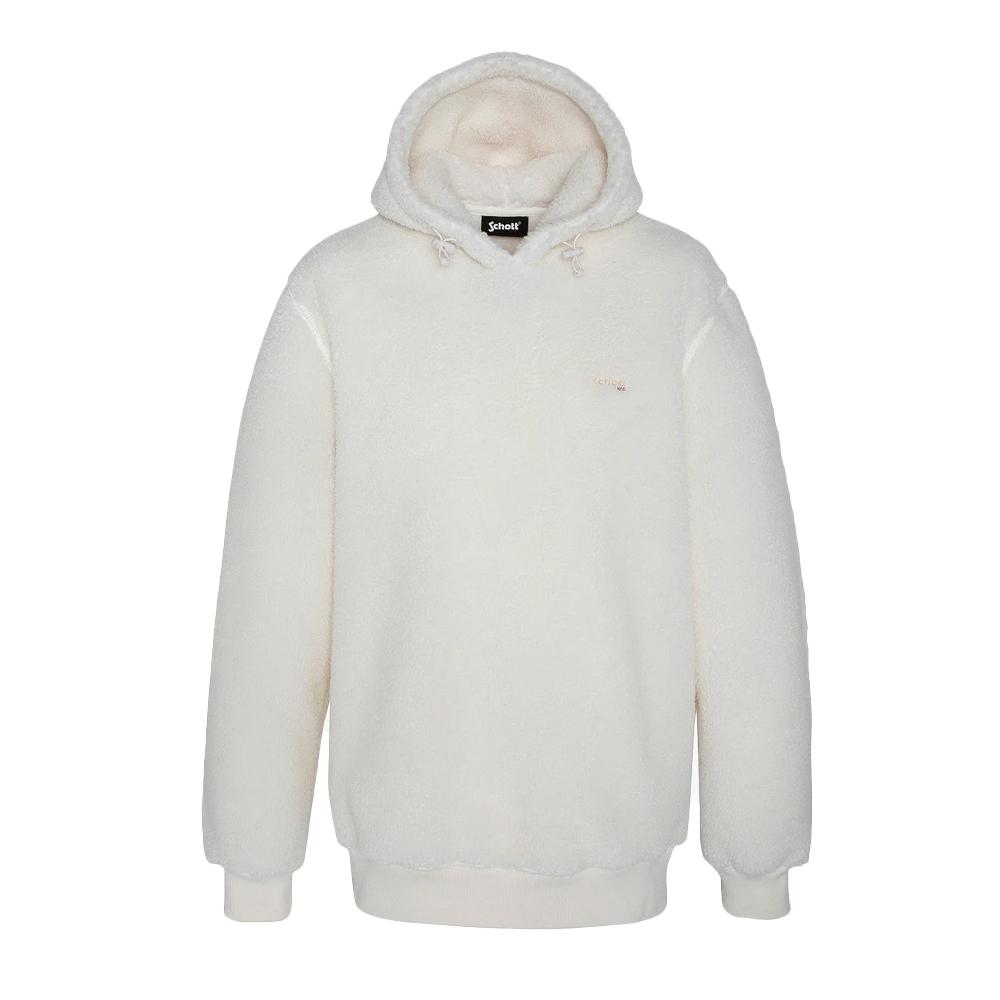 Sweat Sherpa Blanc Homme Schott SWWILLOW2 pas cher