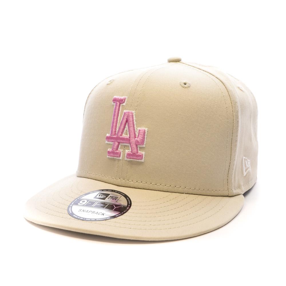 Casquette Beige/Rose Homme New Era Outline 9fifty pas cher