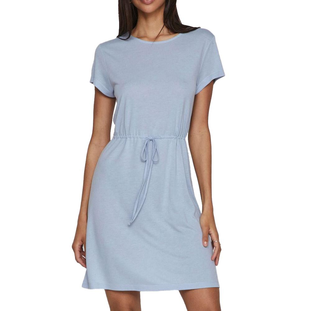 Robe Bleu Femme Vila Mooney pas cher