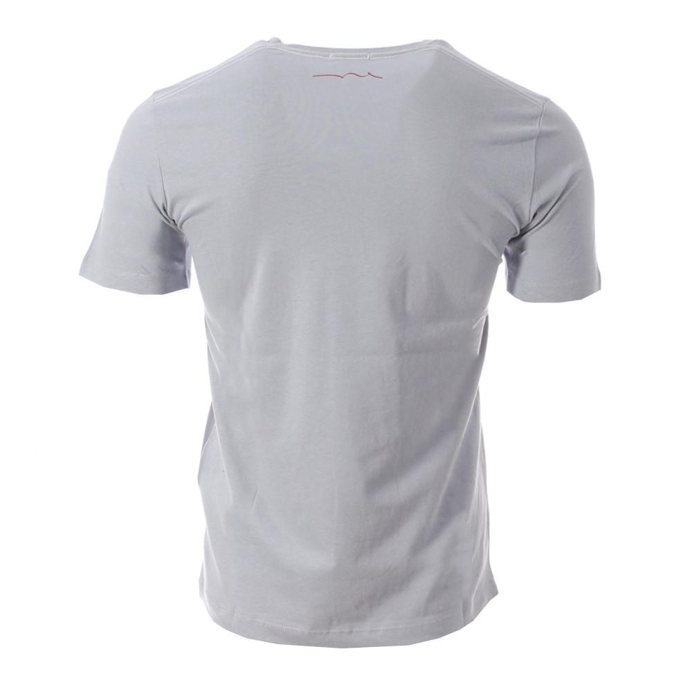 T-shirt Bleu/Gris HommeTeddy Smith Giant vue 2