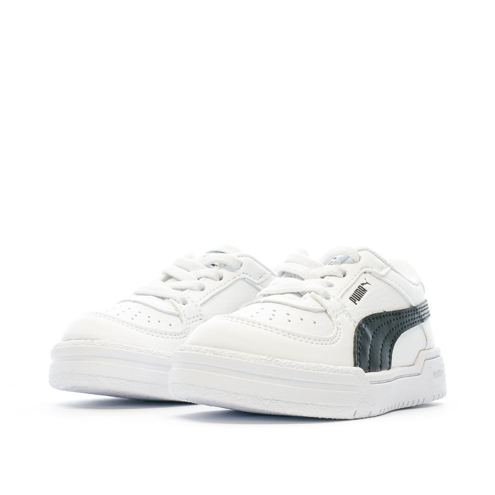 Baskets Blanches Garçon Puma Pro Classic vue 6